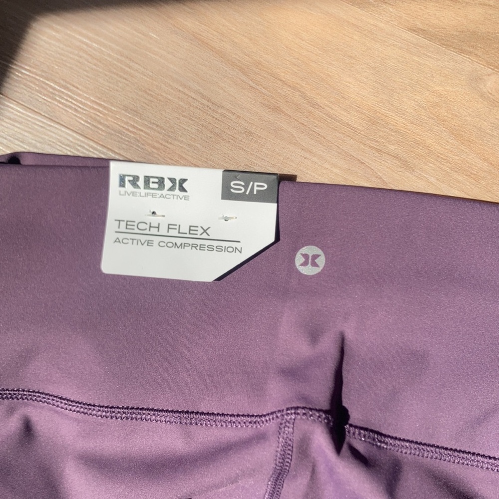RBX ankle legging w cell phone pocket wicking & flexibility size S - Picture 14 of 17